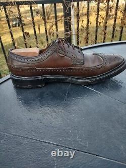 Florsheim Imperial 93630 Kenmoor Weathered Moss 9.5C V Cleat Long Wing Very Rare