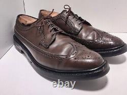 Florsheim Imperial 93630 Kenmoor Weathered Moss 9.5C V Cleat Long Wing Very Rare