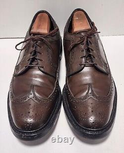 Florsheim Imperial 93630 Kenmoor Weathered Moss 9.5C V Cleat Long Wing Very Rare