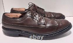 Florsheim Imperial 93630 Kenmoor Weathered Moss 9.5C V Cleat Long Wing Very Rare