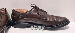 Florsheim Imperial 93630 Kenmoor Weathered Moss 9.5C V Cleat Long Wing Very Rare