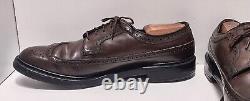 Florsheim Imperial 93630 Kenmoor Weathered Moss 9.5C V Cleat Long Wing Very Rare