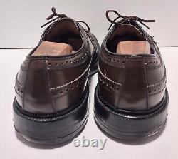 Florsheim Imperial 93630 Kenmoor Weathered Moss 9.5C V Cleat Long Wing Very Rare