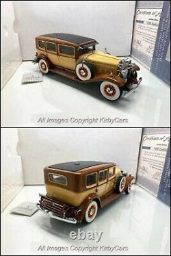 Franklin Mint/D4C 1930 CADILLAC V-16 LWB IMPERIAL SEDAN-NMIB/PAPERS- VERY RARE