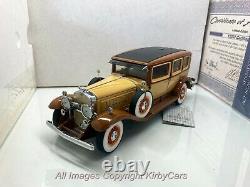 Franklin Mint/D4C 1930 CADILLAC V-16 LWB IMPERIAL SEDAN-NMIB/PAPERS- VERY RARE