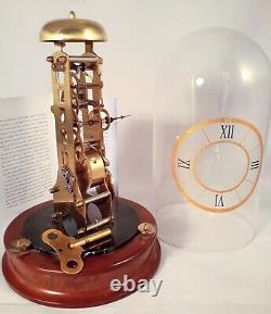 Franklin Mint House Of Fabergé Imperial Skeleton Clock 12 inch Very Rare