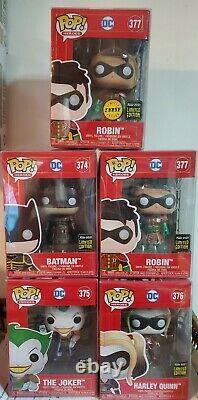 Funko POP! DC Heroes Imperial Palace Metallic Set with Chase (Very rare)
