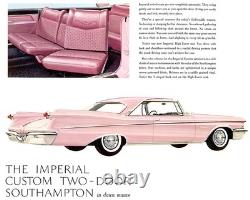 GLM 143 1960 Imperial Crown Convertible Dawn Mauve/White VERY RARE 60 PIECES