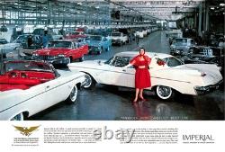 GLM 143 1960 Imperial Crown Convertible Dawn Mauve/White VERY RARE 60 PIECES