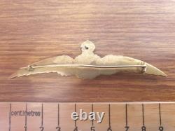 Genuine Royal Flying Corps Pilot's Gilt Dress Wing 1912-1916 Very Rare