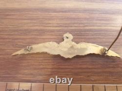 Genuine Royal Flying Corps Pilot's Gilt Dress Wing 1912-1916 Very Rare