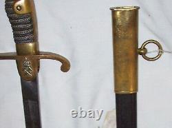 German Imperial Mine Official Sword Very Rare