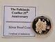 Gibraltar 2007 Silver Proof 50p Royal Marines Falklands Conflict. VERY RARE