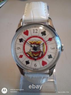 Girard Perregaux Casino Royale Poker Cards King Manual 17J Watch VERY RARE WSOP