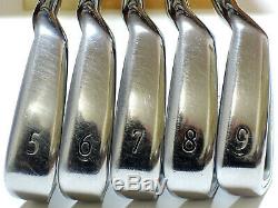 Golf Clubs Iron Set MARUMAN MAJESTY Royal-VQ Flex-R, Five of them, Very Rare