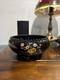 Imperial Candlewick 4-Toe Lily Bowl In Black Cosmos. Very Rare Low Book $400