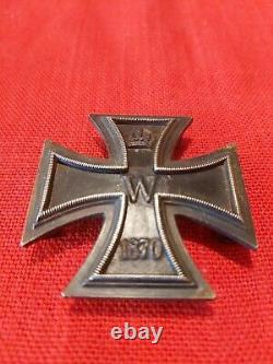 Imperial German 1870 Sew On EK1 Iron Cross Medal Very Rare