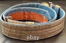 Imperial German, WW 1, VERY RARE Dragoon Officer's Brocade Dress Belt & Buckle