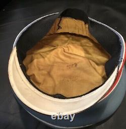 Imperial German, WW 1, VERY RARE Prussian Hussar Officer's Crusher Visor Cap