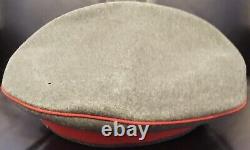 Imperial German, WW 1, Very Rare Braunschweig Officer's Feldgrau Visor Cap