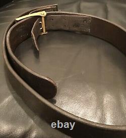 Imperial German, WW 1, Very Rare, Marine Infantry EM Belt & Brass Buckle