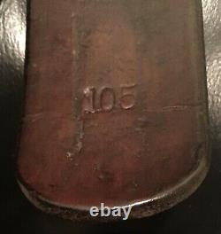 Imperial German, WW 1, Very Rare, Marine Infantry EM Belt & Brass Buckle