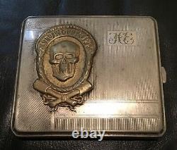 Imperial German, WW1, Storm Trooper, Very Rare Cigarette Case, Officer Quality
