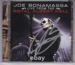 Joe Bonamassa Live From The Royal Albert Lee Signed 2 CD Autographed Very Rare