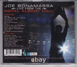 Joe Bonamassa Live From The Royal Albert Lee Signed 2 CD Autographed Very Rare
