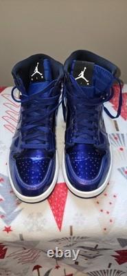 Jordan 1 Deep Royal Blue. Size 10. ExcellentCondition. Patent Leather Very Rare