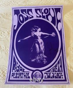 Josh Stone debut @ Royal Albert Hall poster. SIGNED Very Rare and limited 16x24