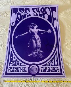 Josh Stone debut @ Royal Albert Hall poster. SIGNED Very Rare and limited 16x24