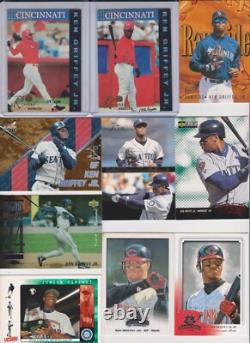 KEN GRIFFEY JR. 66 CARD LOT With 12 INSERTS-4 VERY RARE ROYAL ROOKIES #ED/2500