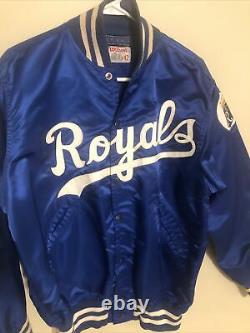 Kansas City Royals Amos Otis Team Game Used Jacket 1982 MLB Season Very Rare