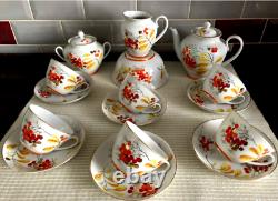 LFZ. Imperial porcelain factory. Tea set. USSR. Very rare