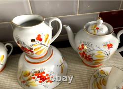 LFZ. Imperial porcelain factory. Tea set. USSR. Very rare