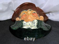 MEGA RARE Royal Doulton Old Charley D6110 WALL POCKET very few produced