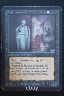 Magic MTG Royal Assassin EN MP Alpha Edition