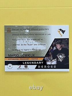 Mario Lemieux! 2001-02 Crown Royale Legendary Heroes 20/31 Very Rare