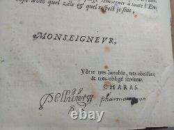 Moyse Charas Pharmacopée Royale Galenique et Chymique 1st Ed, 1676. VERY RARE