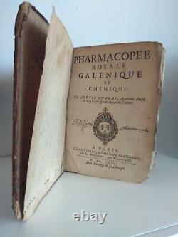 Moyse Charas Pharmacopée Royale Galenique et Chymique 1st Ed, 1676. VERY RARE