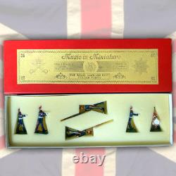 Music in Miniature Lead Soldiers Royal Anglian Colour Party, VERY RARE SET