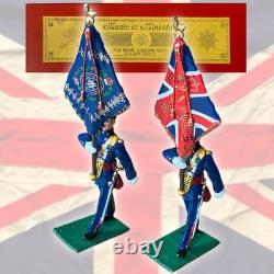 Music in Miniature Lead Soldiers Royal Anglian Colour Party, VERY RARE SET
