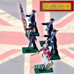 Music in Miniature Lead Soldiers Royal Anglian Colour Party, VERY RARE SET