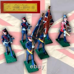Music in Miniature Lead Soldiers Royal Anglian Colour Party, VERY RARE SET