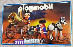 NEW Playmobil Royal Artillary set 3111 RETIRED 2000 Sealed Geobra VERY RARE