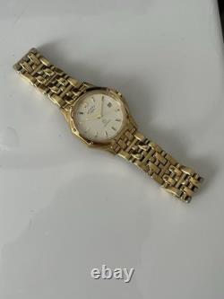 NEW Rotary Royal Oak Mens Watch With & Date Very Rare Boxed Gold Tone Vintage