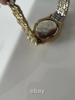 NEW Rotary Royal Oak Mens Watch With & Date Very Rare Boxed Gold Tone Vintage