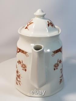 NEW & VERY RARE! J & G Meakin England Royal Staffordshire Old Pekin Brown Teapot