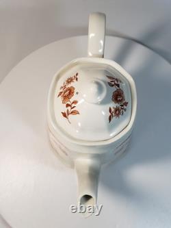 NEW & VERY RARE! J & G Meakin England Royal Staffordshire Old Pekin Brown Teapot